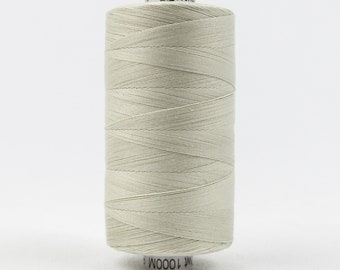 Konfetti Solid 50wt Egyptian Cotton Thread - Pale Grey (KT1-906) - 1000m - Wonderfil Threads