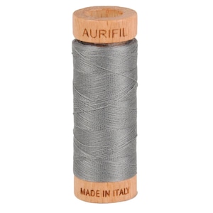Aurifil 80wt 2-Ply Cotton Thread | Arctic Ice (#2625) | 300 yds