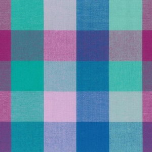 Garden Variety | Windowbox in Sea - Yarn-Dyed Woven by Anna Maria Textiles | WAMT102-72C | Half Yard Fabric
