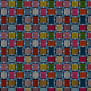 Magic Makers | Thread of Life - Cornflower by Cori Dantini for Free Spirit | PWCD121.XCORNFLOWER | Half Yard Quilting Cotton