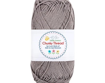 Lori Holt Chunky Thread - Riley Gray (#11549) - 50g Sport Weight Cotton