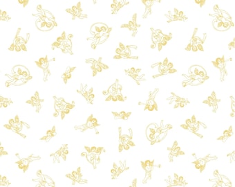 Celestine | Angelic Toile by Whistler Studios for Windham Fabrics | 54571-1 | Quilting Cotton by the Half Yard