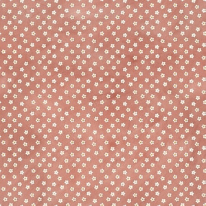 Hop Hop Hooray - Daisies Coral (C14276-CORAL) - Teresa Kogut for Riley Blake - 100% Cotton by the 1/2 yd