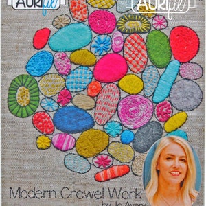 Aurifil USA Modern Crewel Work Collection 12wt 10 Small Spools Thread, Mulitple