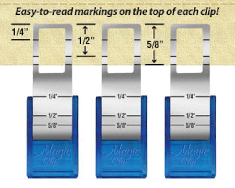 Small 6pk Magic Clips