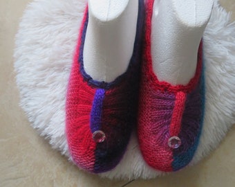 Socks/Sokken/Slippers Knitted/gebreid