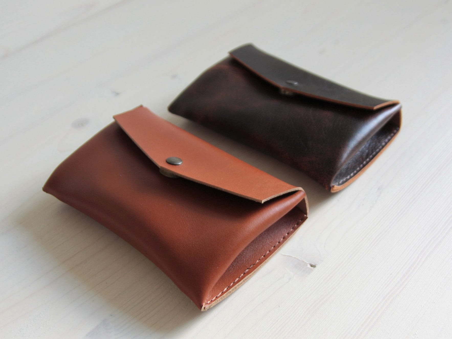 Small Leather Pouch Leather Cosmetic Bag Small Cosmetic Bag Etsy