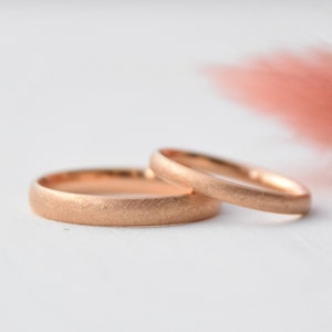 Wedding rings PURE_LOVE, wedding rings, ring set, gold and platinum image 1