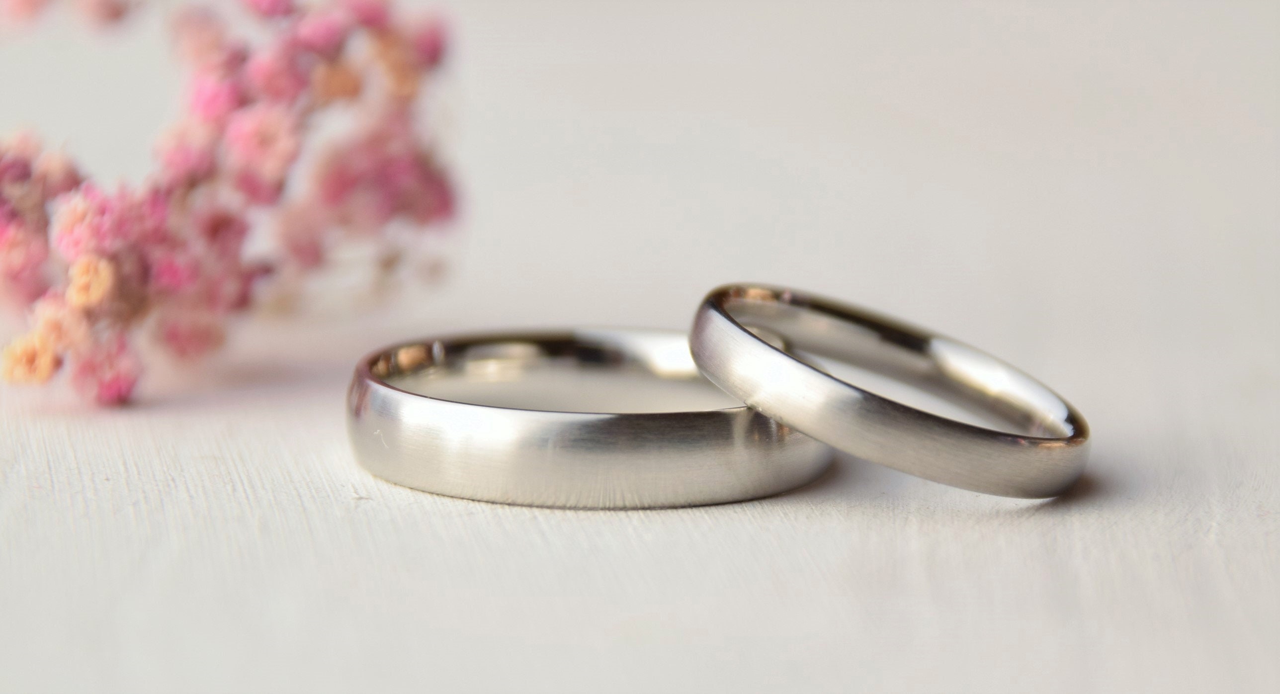 Wedding Rings Wedding Rings Set 18kt Gold FOREVER Handmade - Etsy