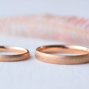 Wedding rings PURE_LOVE, wedding rings, ring set, gold and platinum image 4
