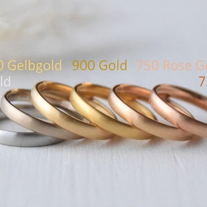 Wedding rings PURE_LOVE, wedding rings, ring set, gold and platinum image 9