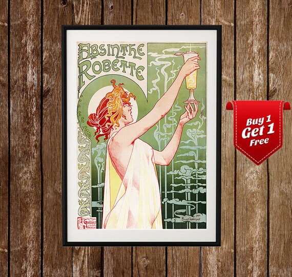 Absinthe Robette Vintage Liquor Poster Art Nouveau Poster Liquor Print Liquor Poster Vintage Print Vintage Alcohol Ad Alcohol Print Absinthe Robette Vintage Liquor Poster Art Nouveau Poster Liquor Print Liquor Poster Vintage Print Vintage Alcohol Ad Alcohol Print