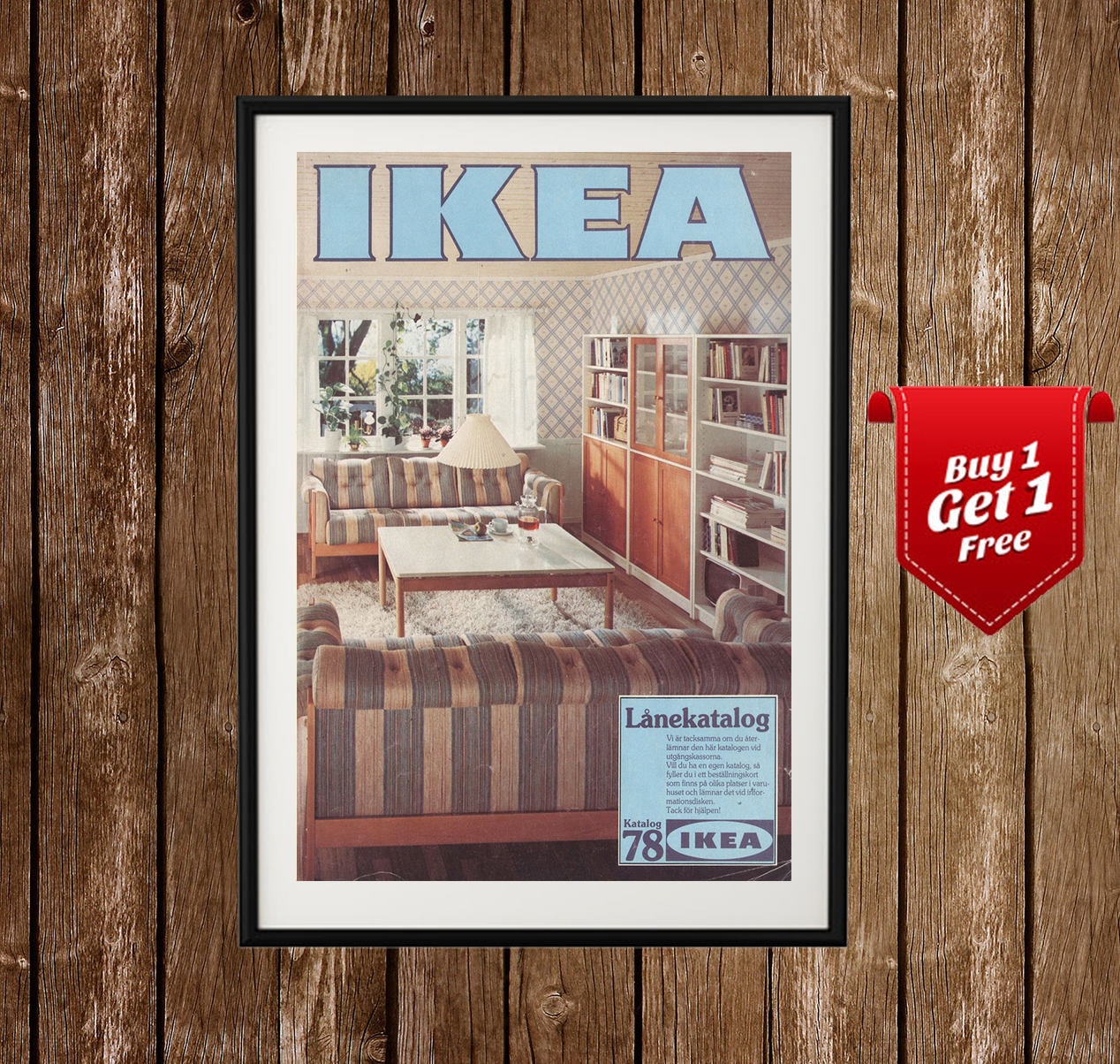 Ikea Vintage Ikea Poster Vintage Ikea Catalog Ikea Etsy
