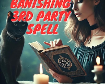 Banishing Third-Party Spell | Digital Download Ritual for Removing Unwanted Influences