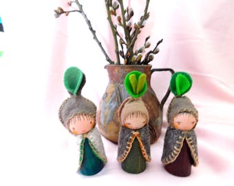 Field And Woodland Tree Seedling Faerie Gift Waldorf Craft