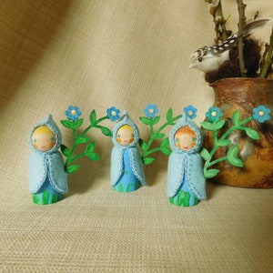 Forget Me Not Meadow,  Fairy Gift,  Waldorf Craft