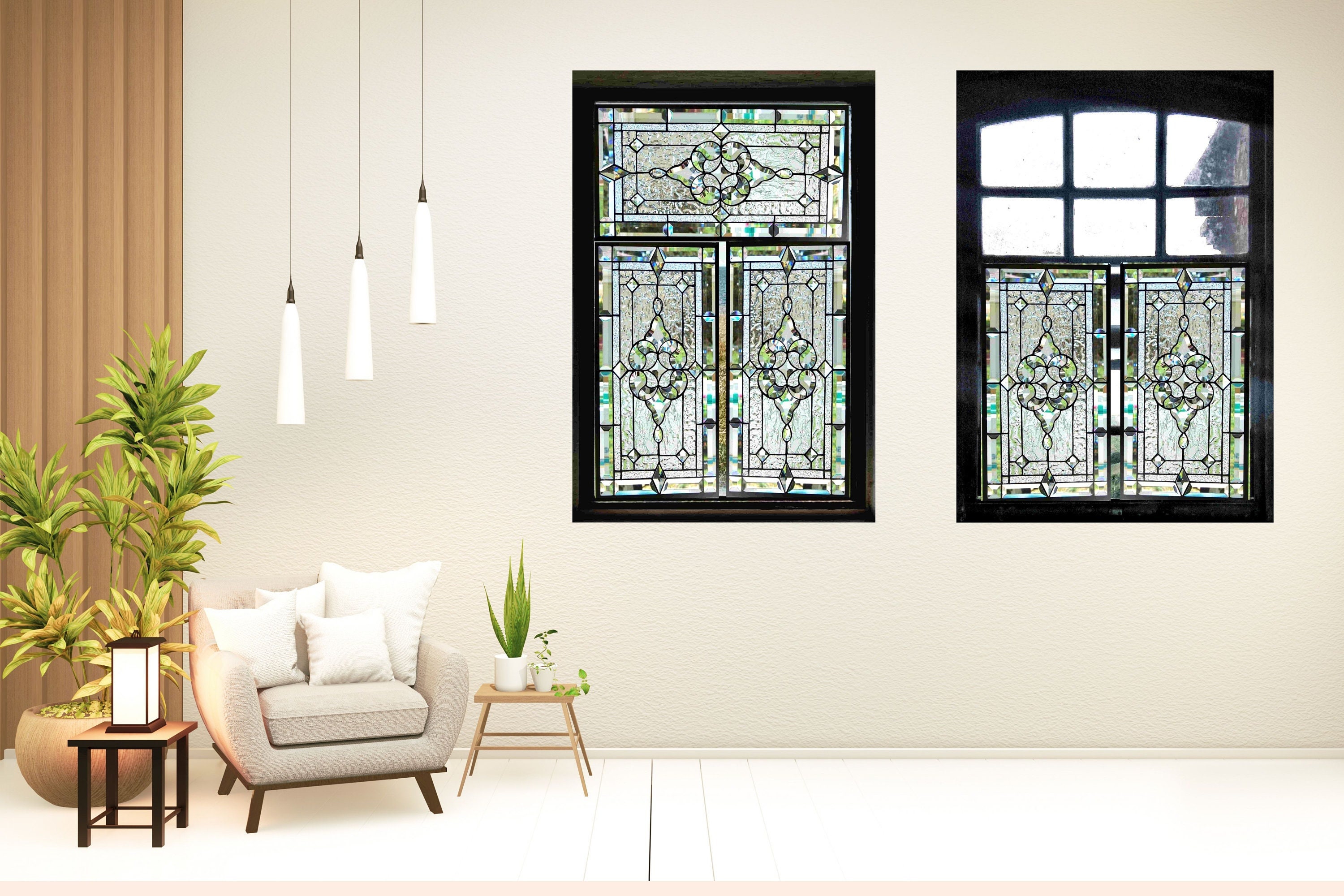 Cinderella Moments Easy Peasy Dollhouse Stained Glass, 50 OFF