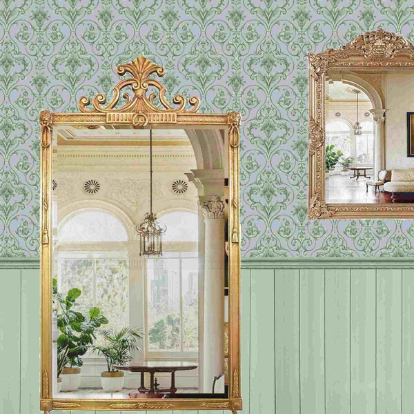 Mirror Wall Paper Etsy
