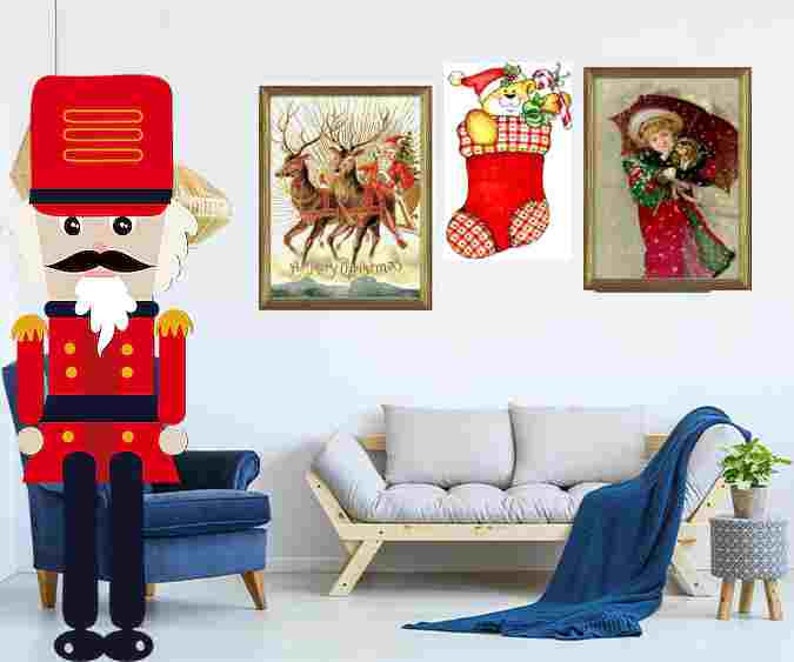 Christmas Miniature Bundle, Printable Dollhouse, Chrismas Miniatures ...