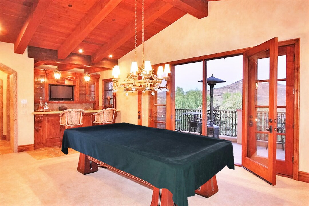 Custom Cloth Pool Table Cover 8.5 Ft Etsy