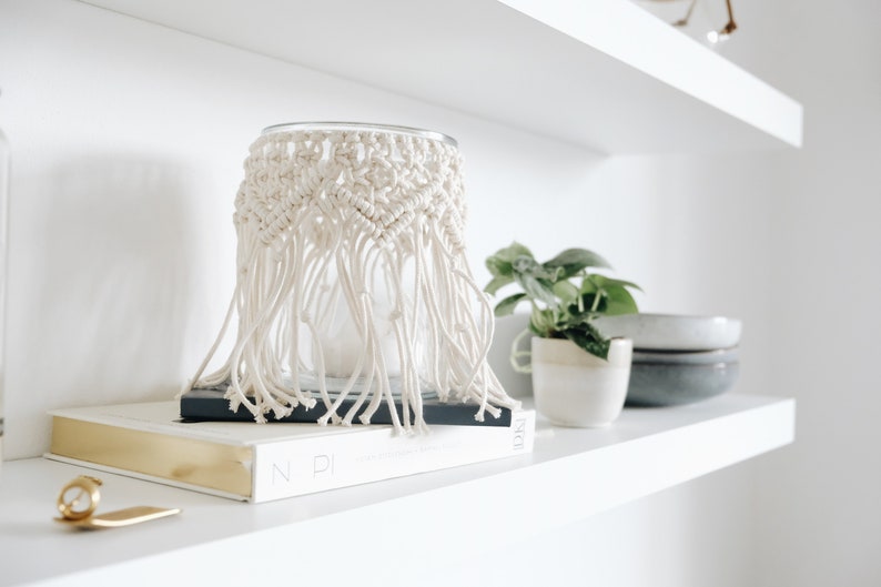DIYMakrameeWindlichtKit Etsy