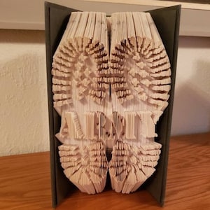 ARMY Boots, United States Army, Army Proud, Army Wife, Army Family, Military Gift, Army Retiree, Army Strong Gift, Army Recruiter, Book Art