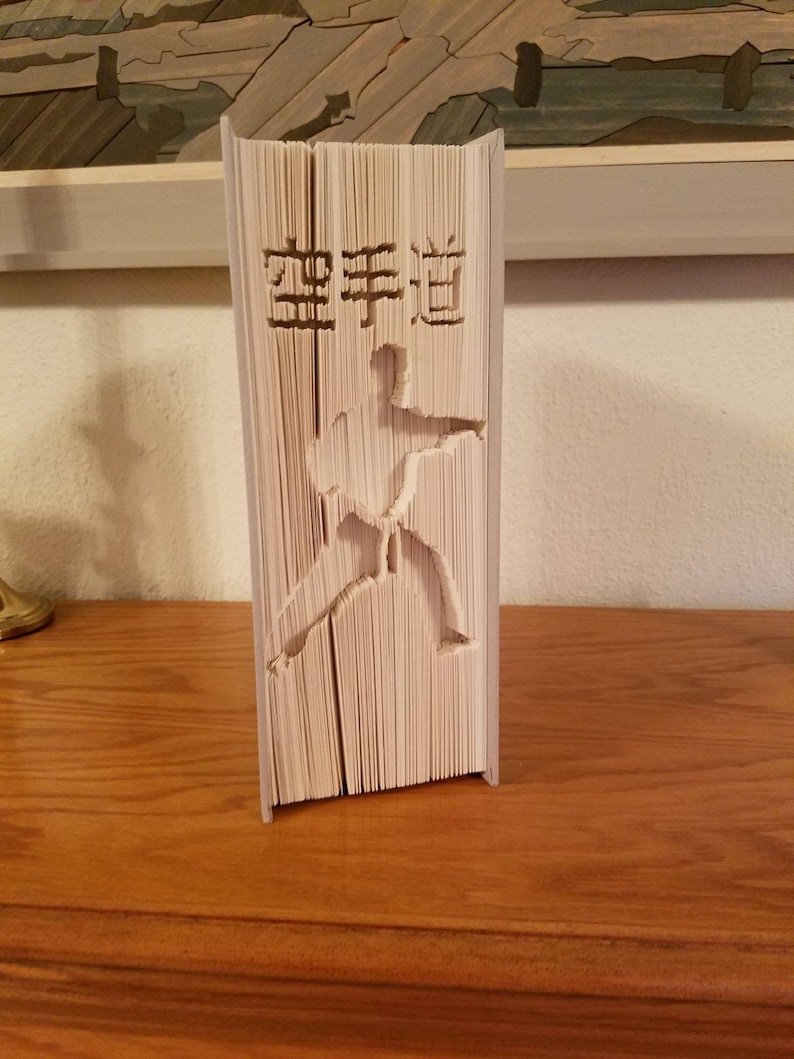 Martial Arts Gift Unique Karate Gift Handmade Martial Art Etsy