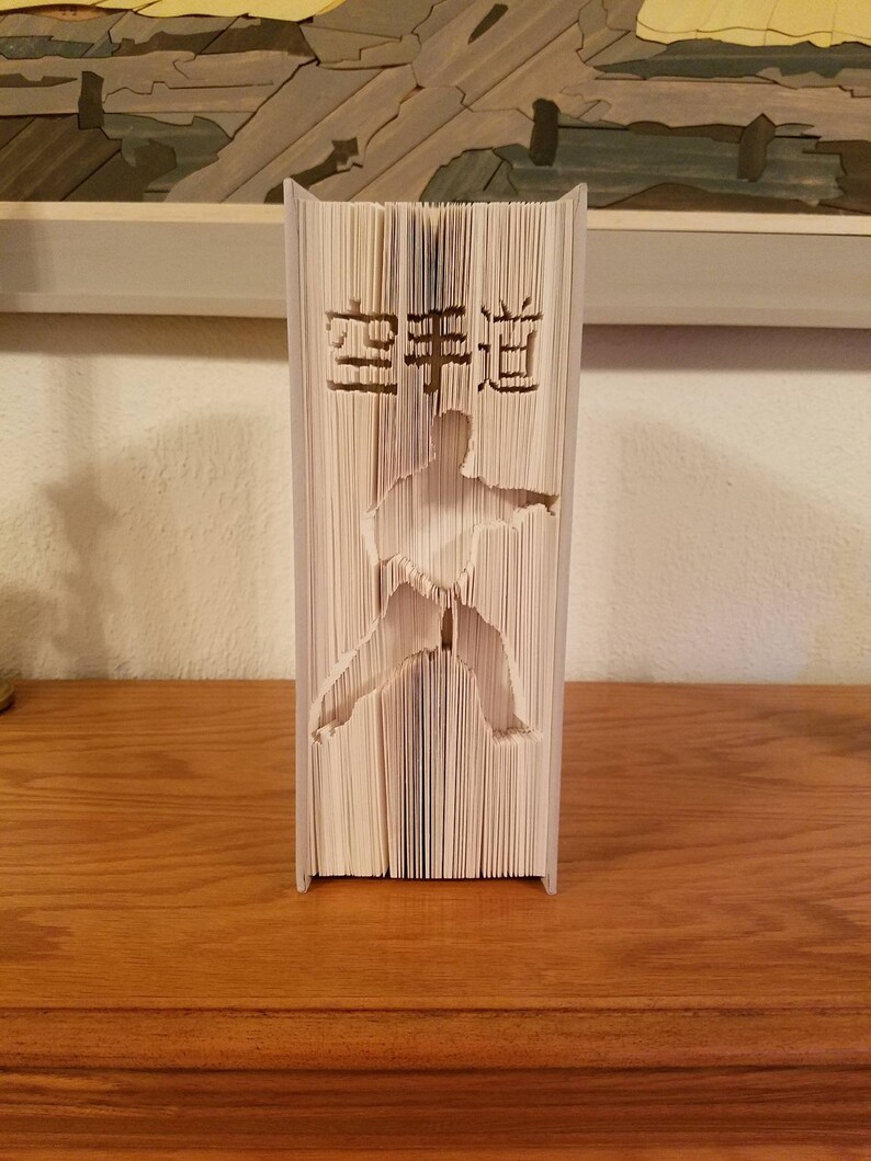 Martial Arts Gift Unique Karate Gift Handmade Martial Art Etsy