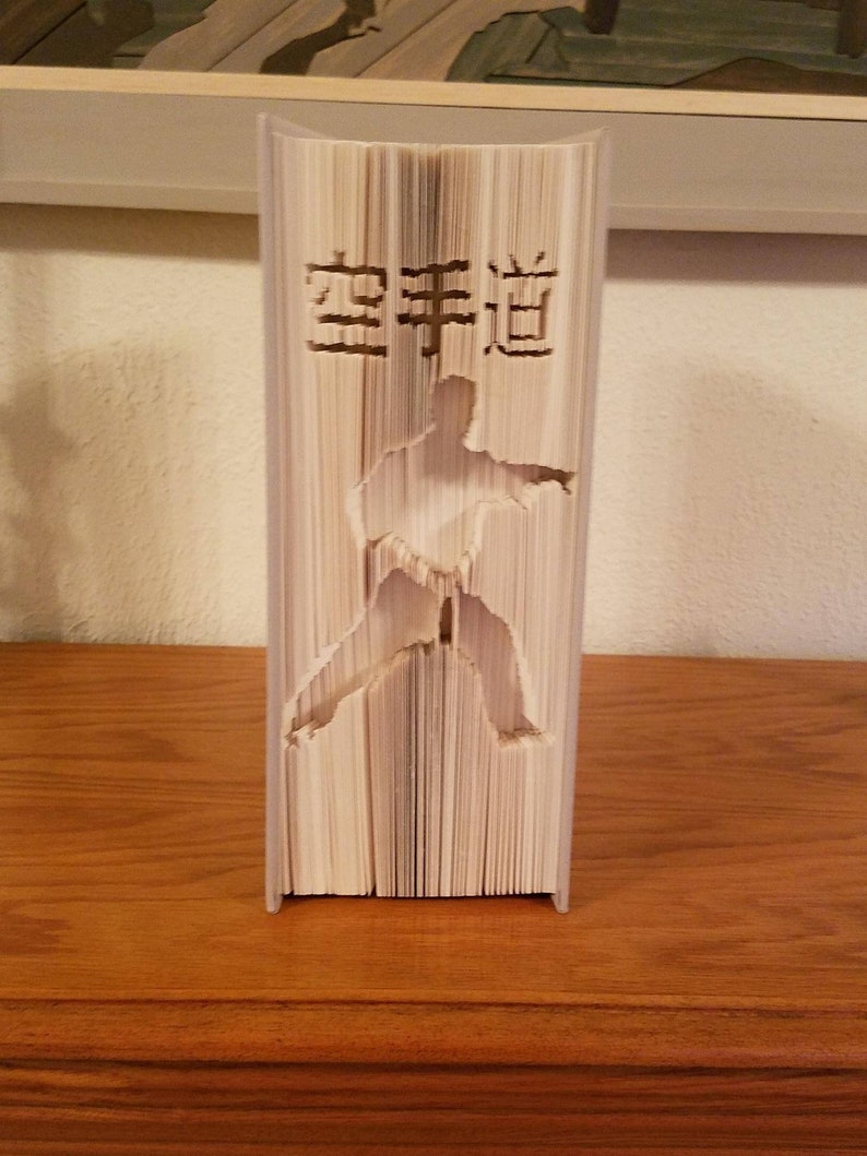 Martial Arts Gift Unique Karate Gift Handmade Martial Art Etsy