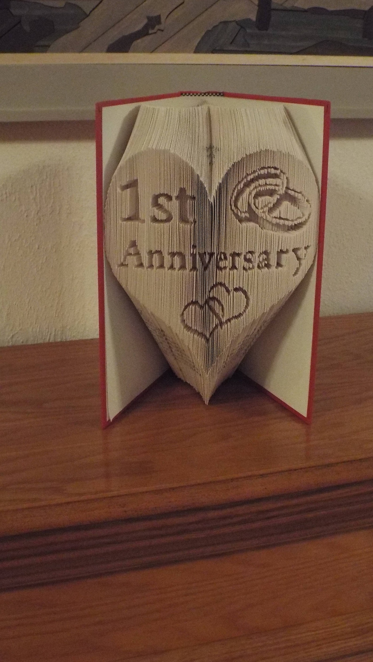 Anniversary Paper Anniversary Love Gift Couple Gift Etsy UK