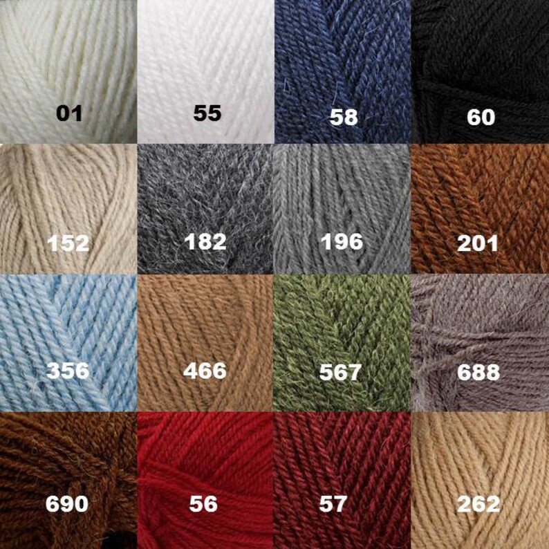 Alpaca Royal ALIZEWool alpaca arcylic yarn 100 gram 250 m Etsy