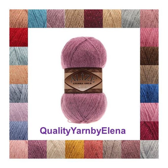 gold wool yarn