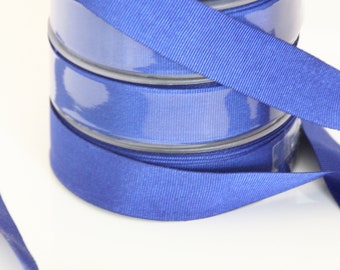 20 grosgrain ribbon dark blue navy width 2.5 cm