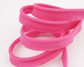 1m Paspelband uni pink