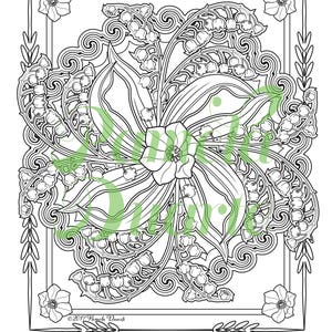 Lily of the Valley Mandala