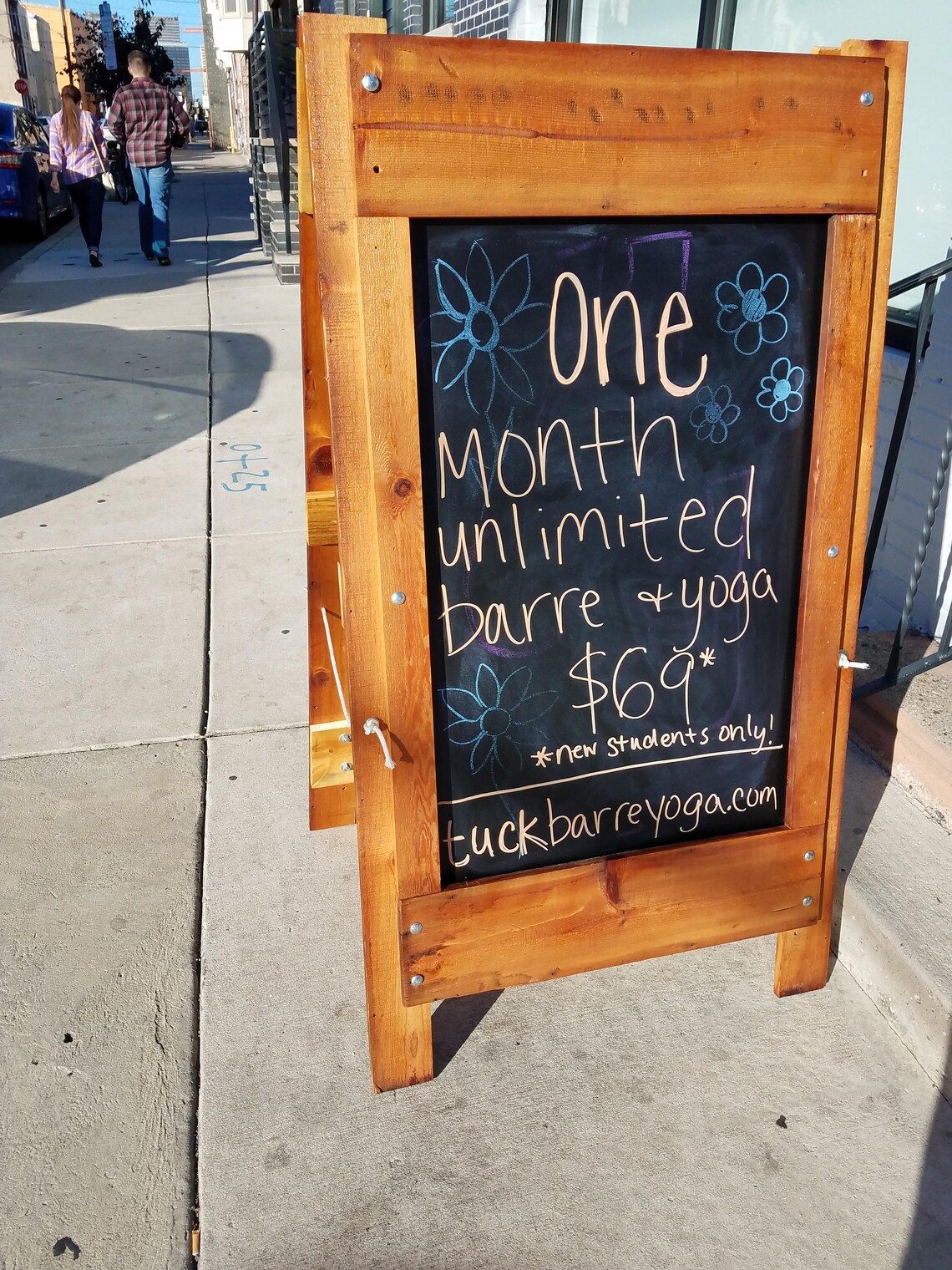 Barnwood Chalkboard Sandwich Board or Sidewalk Sign Etsy