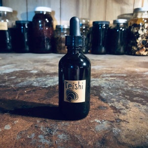 wild foraged reishi tincture- double extracted