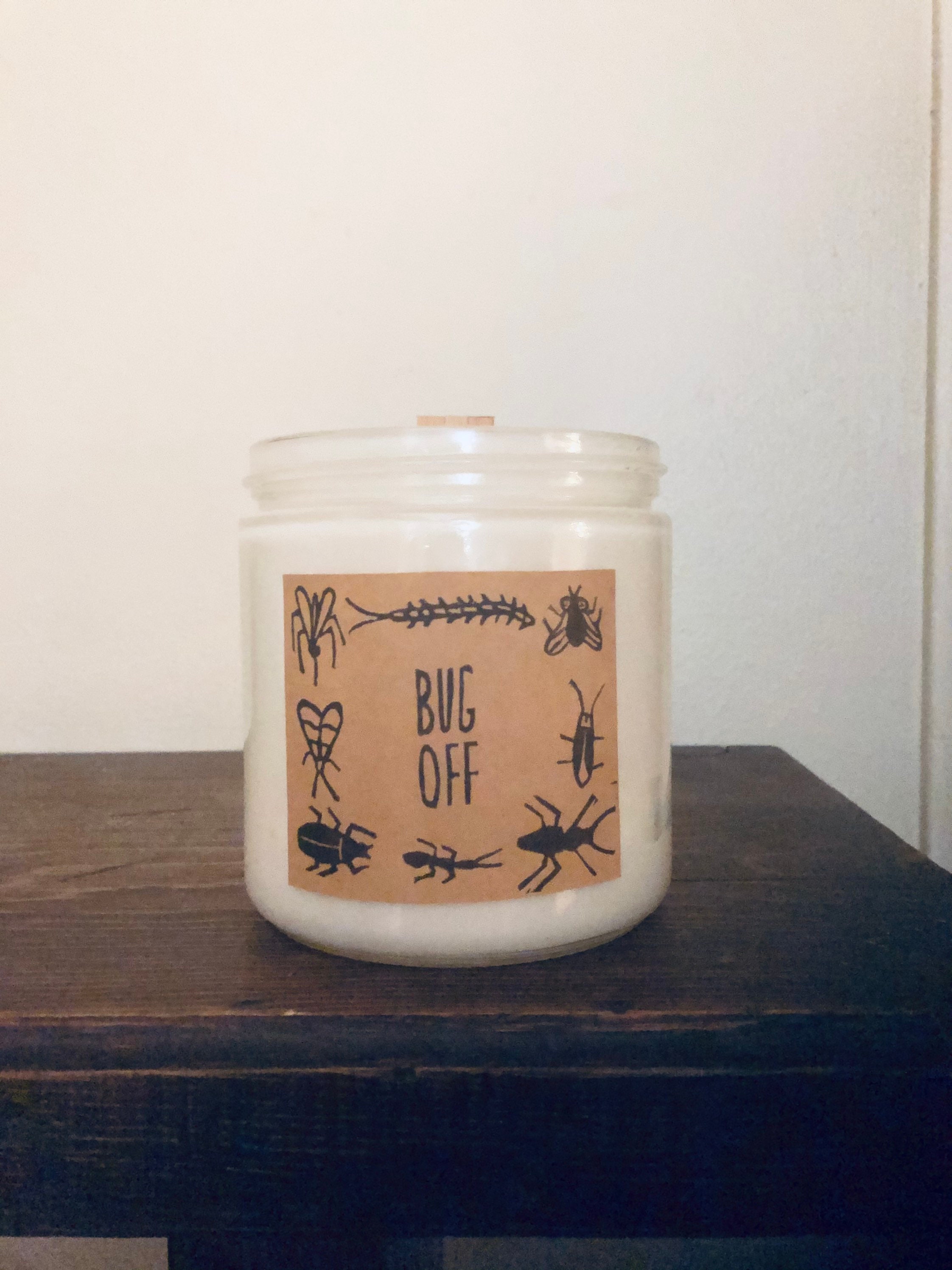 Outdoor essential oil bug candles Etsy