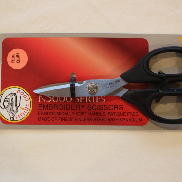 Kai 5150 6" Rag Quilt Scissor - Brand New with a Free Sharpening Certificate