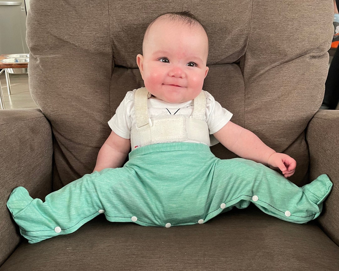 Footed Pavlik Harness Harrem Pants for Infants With Hip Dysplasia Etsy