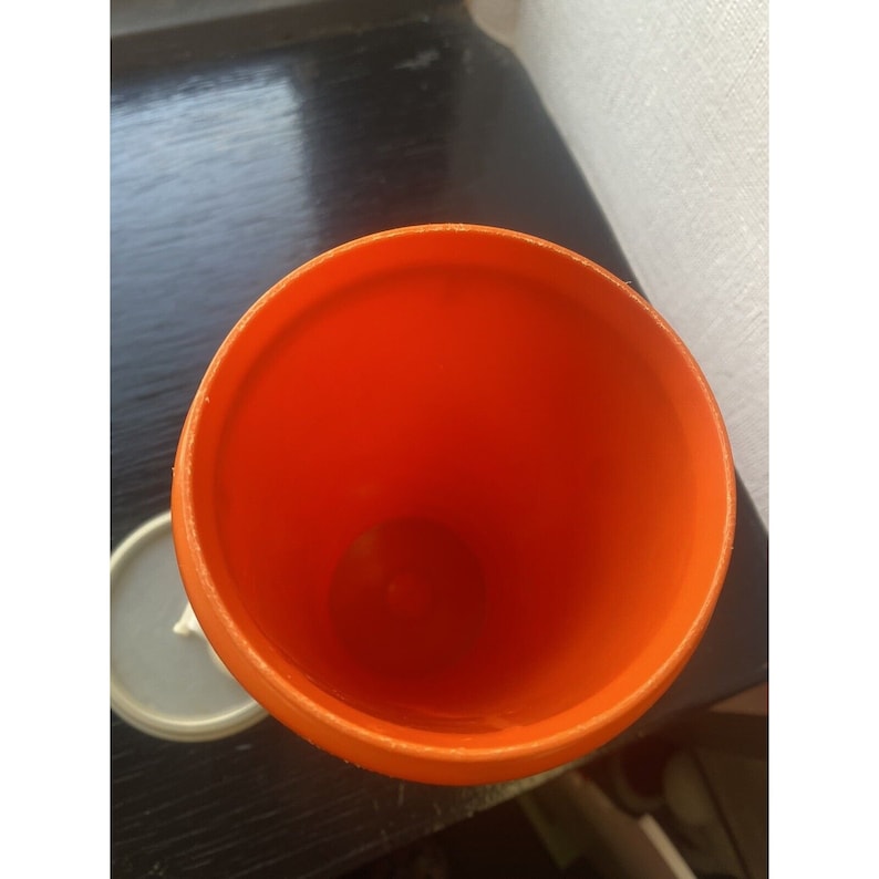BAC A GLACONS - Space Age - Vintage Orange EUR 19,99 - FR