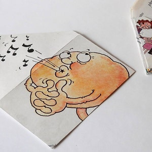 11 "Was geschieht mit mir?" Upcycled handgemachte Umschläge || Illustrierte Buch Recycling Umschläge || Versiegelbare Kinder Geschichtenbuch Umschläge
