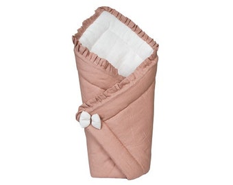 Baby swaddle, baby blanket, pink blanket, pink baby swaddle