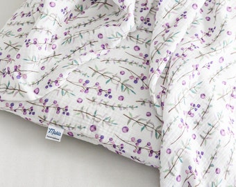 Double muslin blanekt, berries, gauze blanket, pillow muslin, muslin, double gauze, , blanket,