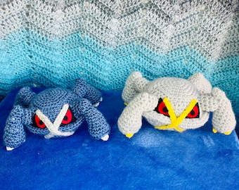 Buy Metagross Pokemon Crochet Amugurumi Plush Handmade Online in