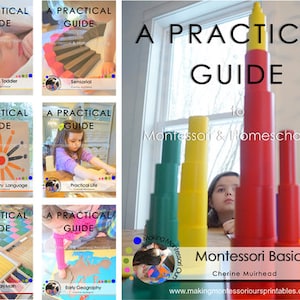 A PRACTICAL GUIDE to Montessori & Homeschooling Complete Book Collection PDF/Guide to Montessori Materials/ Montessori Philosophy at Home image 1