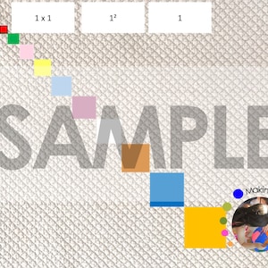 Montessori Decanomial Layout PDF Printable Package, Concrete ...