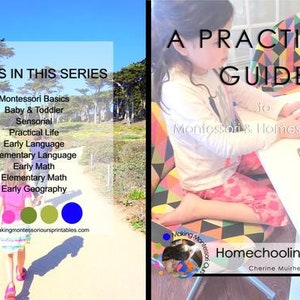 A PRACTICAL GUIDE to Montessori & Homeschooling Complete Book Collection PDF/Guide to Montessori Materials/ Montessori Philosophy at Home image 2