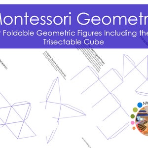 Montessori Geometry Collection PDF, Elementary Study Materials - Etsy