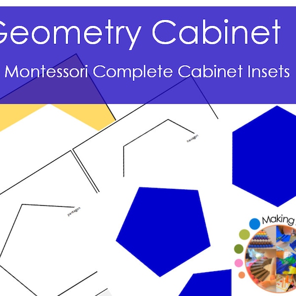 Montessori Geometric Cabinet PDF /Montessori Geometry